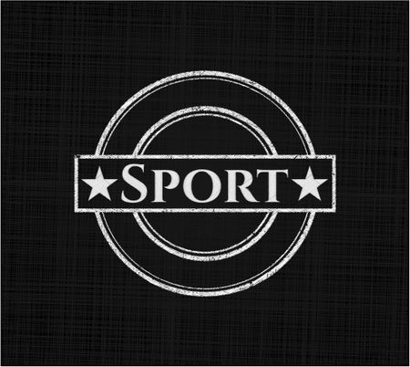 Sport chalk emblem