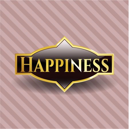 Happiness gold badge