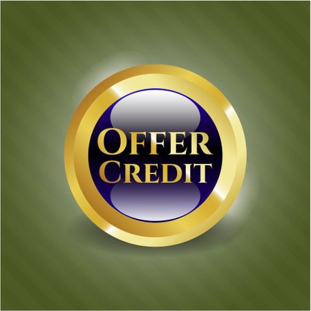 Offer Credit golden badge