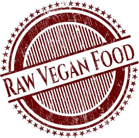 Raw Vegan Food rubber texture