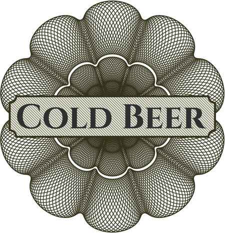 Cold Beer linear rosette