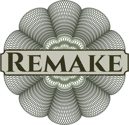 Remake money style rosette