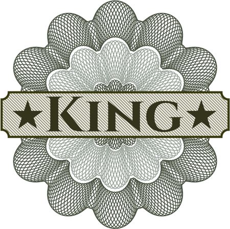 King linear rosette