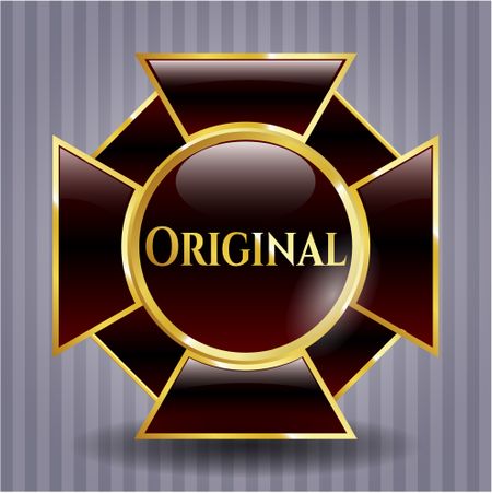 Original gold badge