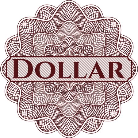Dollar rosette or money style emblem