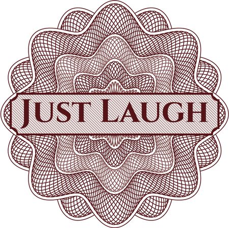 Just Laugh rosette