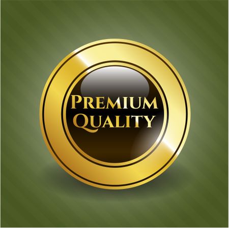 Premium Quality golden emblem or badge