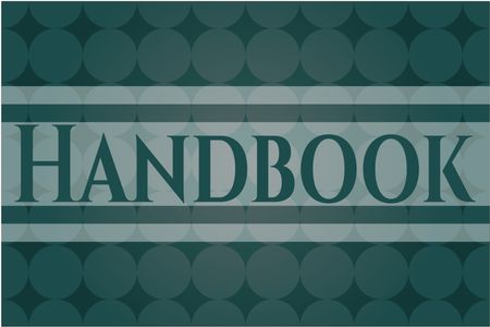 Handbook card or poster