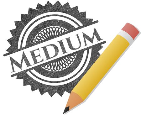 Medium pencil emblem