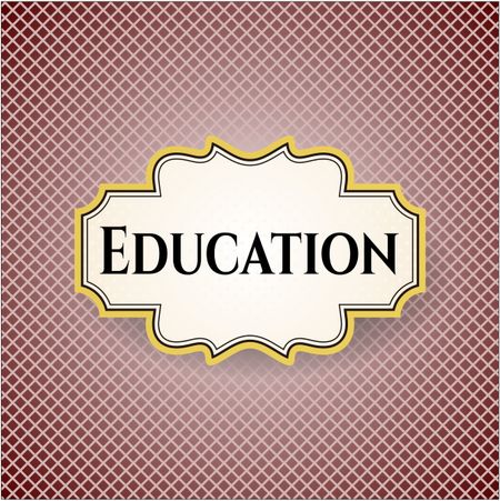 Education banner or poster