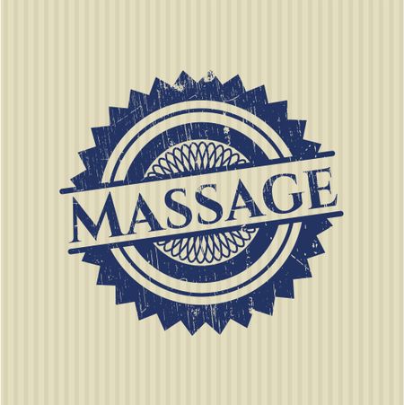 Massage rubber seal