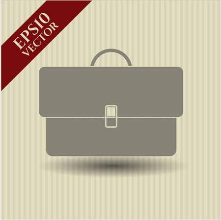Briefcase vector icon or symbol