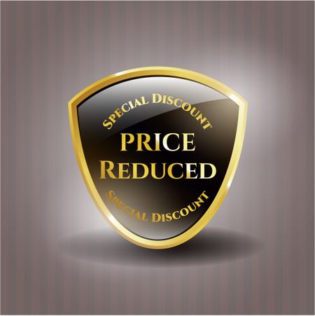 Price Reduced golden emblem or badge