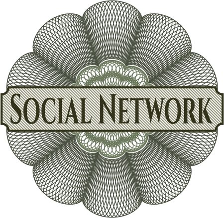 Social Network rosette