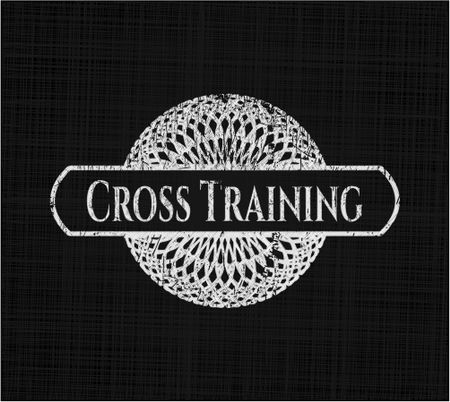 Cross Training written on a chalkboard