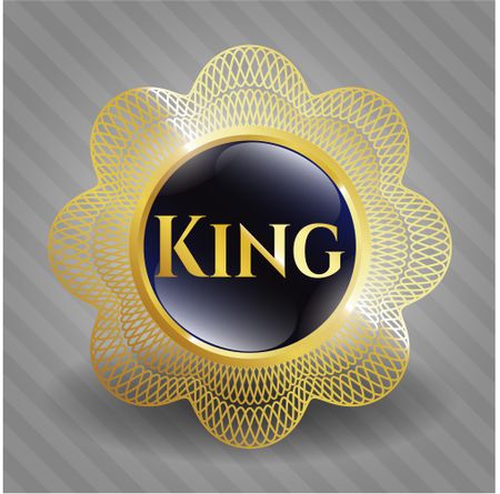 King golden badge