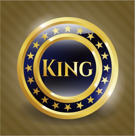 King golden emblem