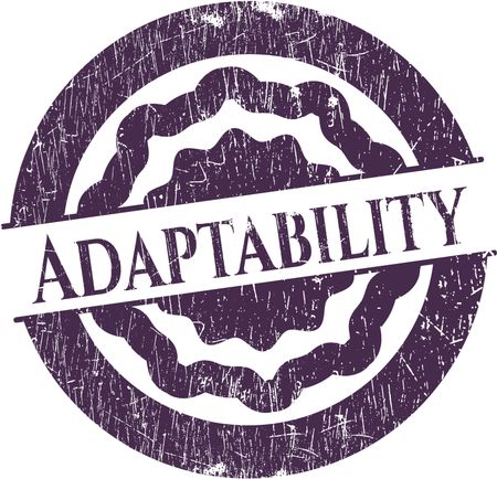 Adaptability rubber grunge texture stamp