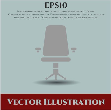 Office Chair vector symbol