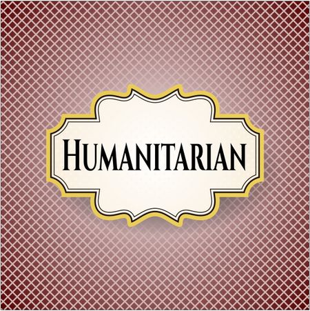 Humanitarian card, poster or banner