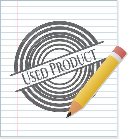 Used Product penciled