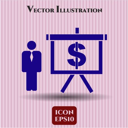 Business Presentation vector symbol
