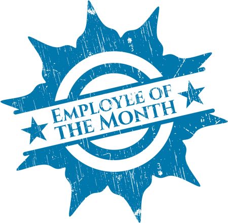 Employee of the Month rubber seal
