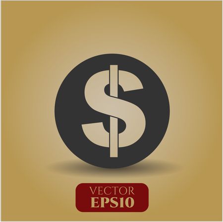 Money icon vector symbol flat eps jpg app web concept website