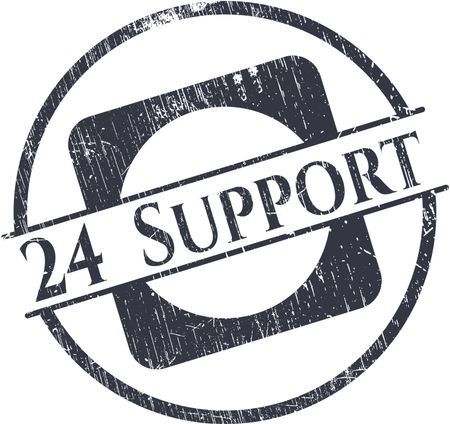 24 Support grunge seal