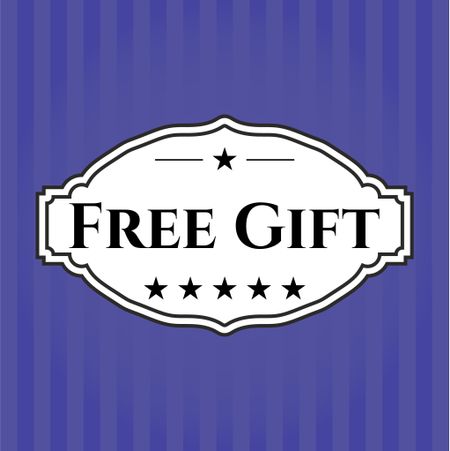 Free Gift poster or card