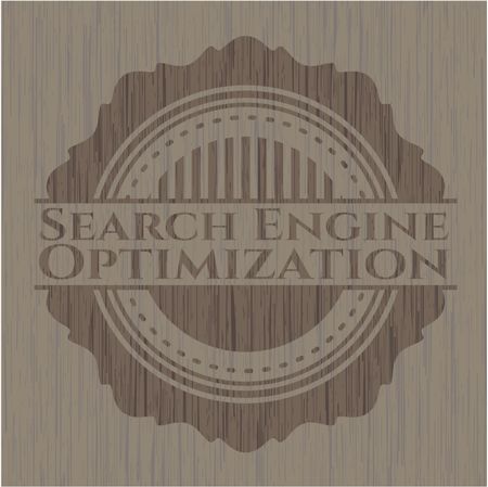Search Engine Optimization wood emblem