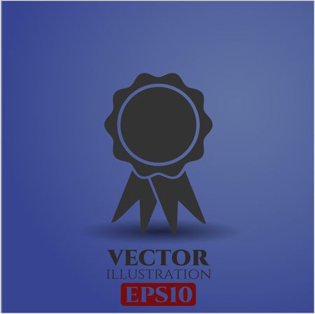 ribbon icon vector symbol flat eps jpg app web concept website