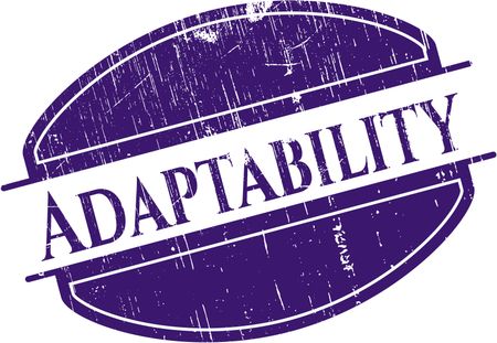 Adaptability rubber stamp