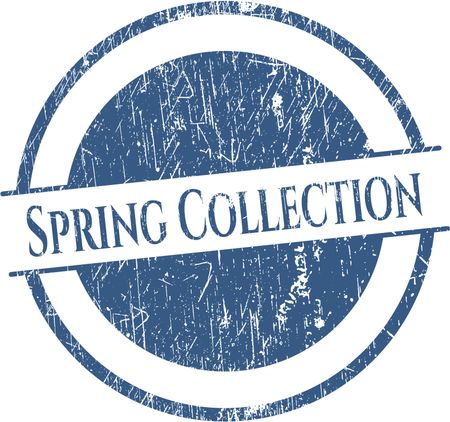 Spring Collection rubber grunge stamp