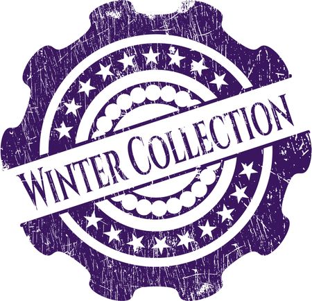 Winter Collection with rubber seal texture