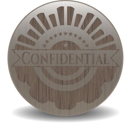 Confidential wood emblem