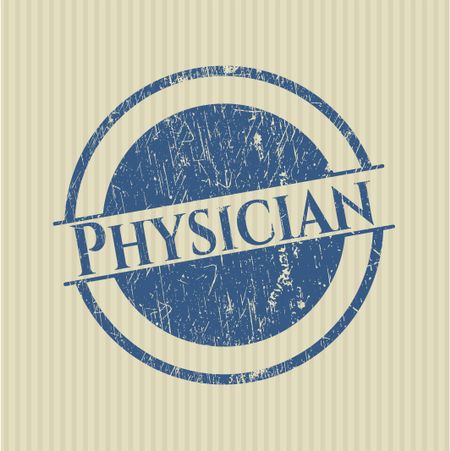 Physician rubber grunge seal