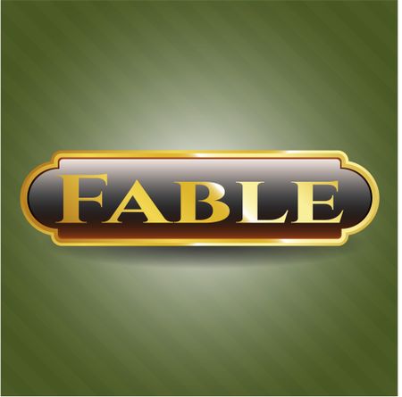 Fable gold shiny badge