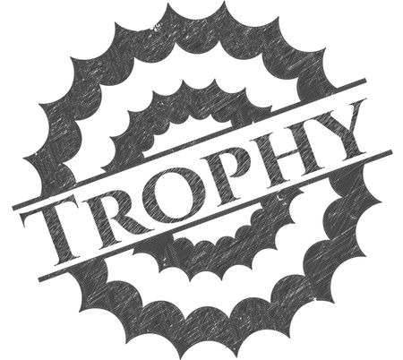 Trophy pencil draw