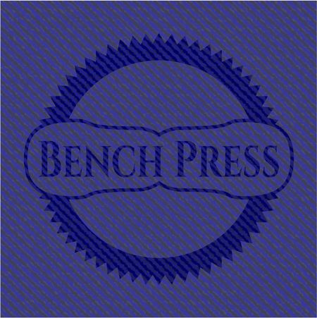 Bench Press with denim texture