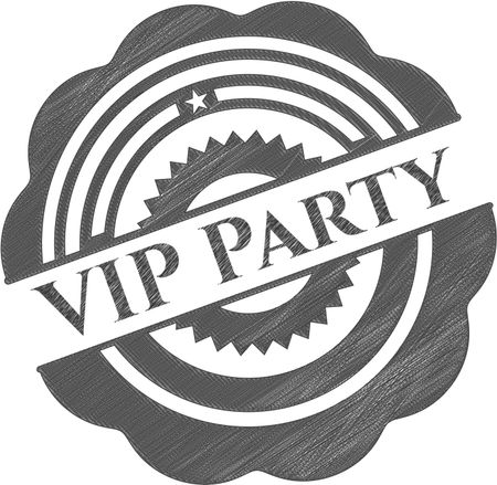 VIP Party pencil effect