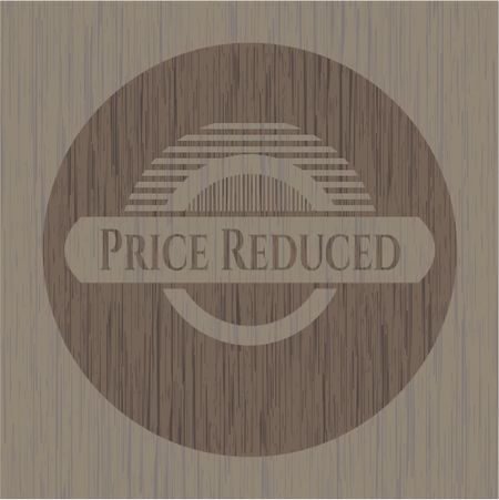 Price Reduced vintage wood emblem