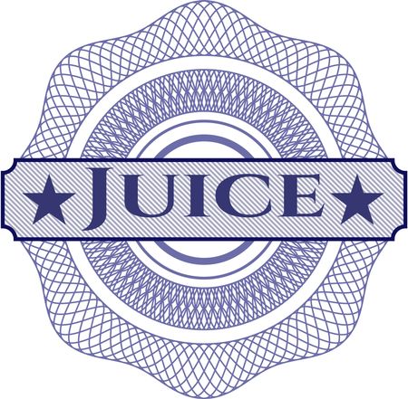Juice abstract rosette