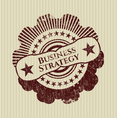 Business Strategy rubber texture