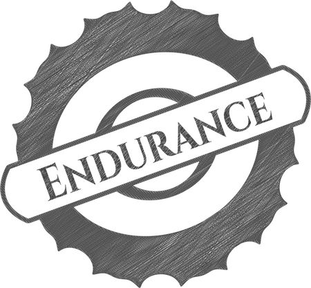 Endurance drawn in pencil