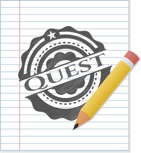 Quest pencil effect