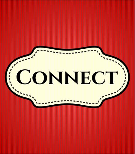 Connect banner or card