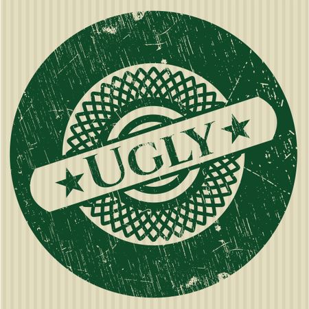 Ugly rubber stamp