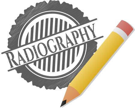 Radiography with pencil strokes