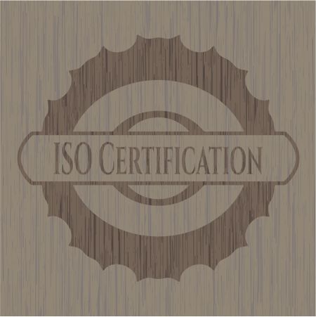 ISO Certification wooden signboards